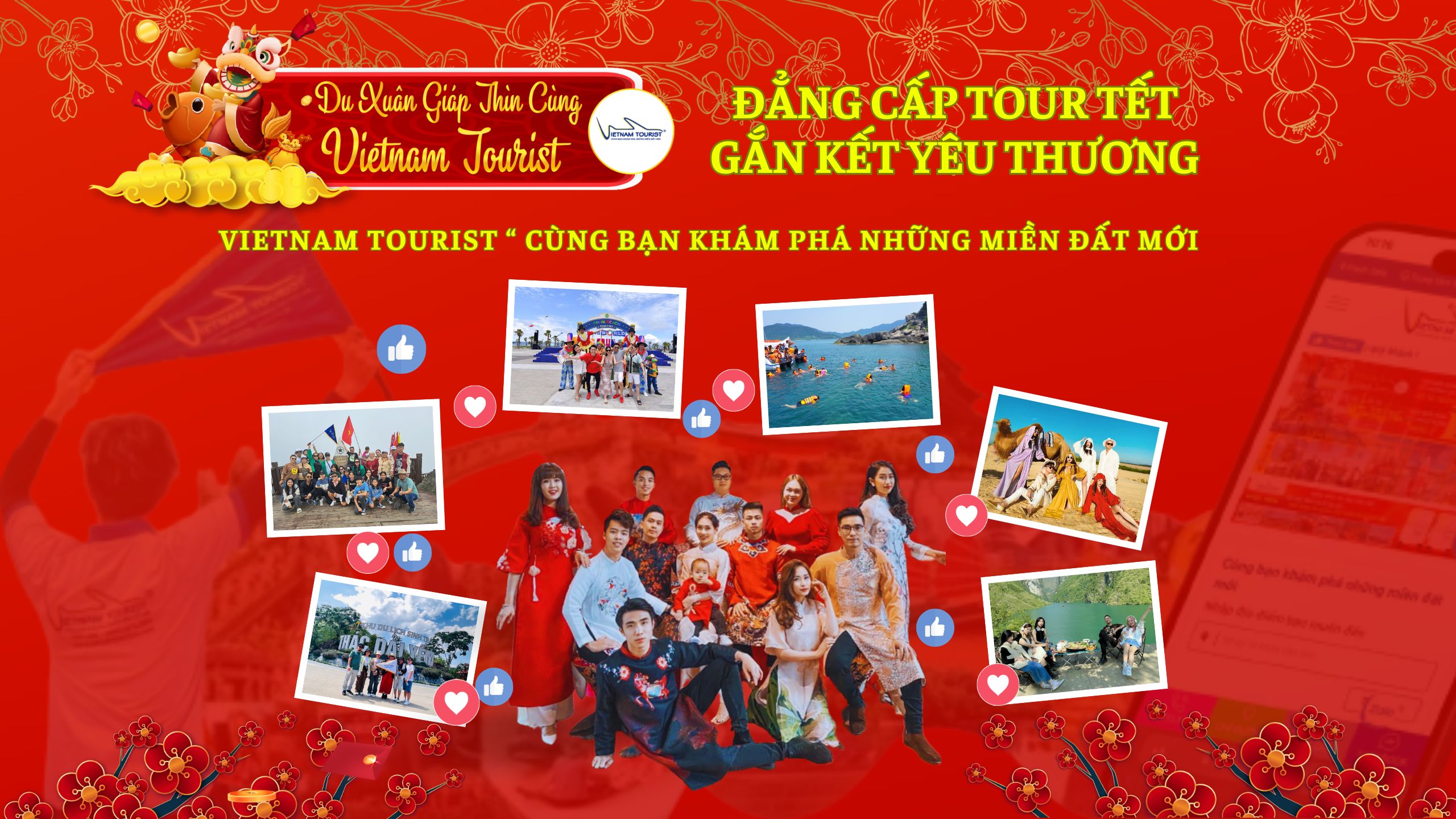 LỊCH KHỞI HÀNH TOUR TẾT - VIETNAM TOURIST